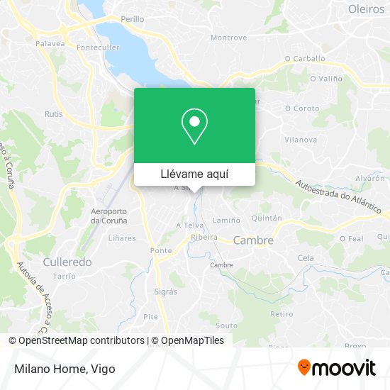 Mapa Milano Home