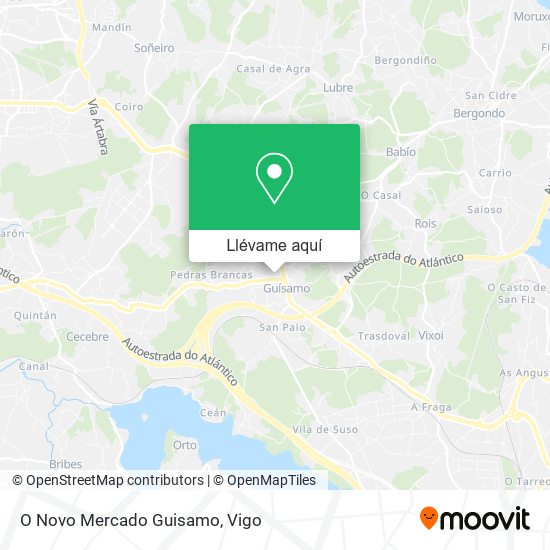 Mapa O Novo Mercado Guisamo