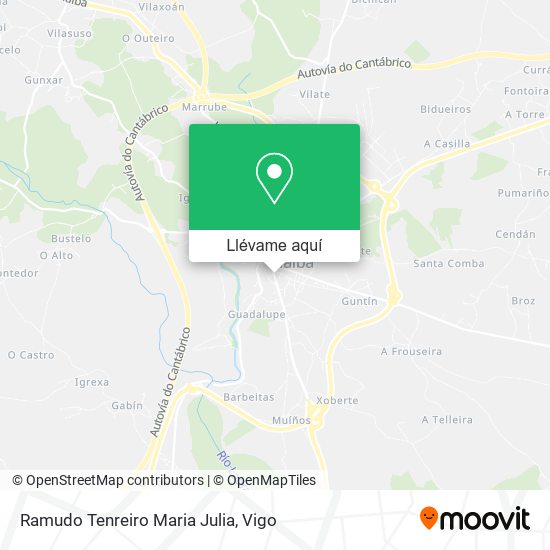 Mapa Ramudo Tenreiro Maria Julia
