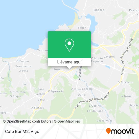 Mapa Café Bar M2