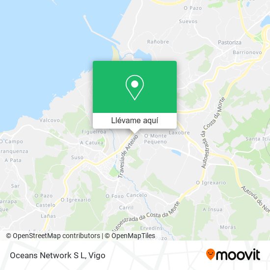 Mapa Oceans Network S L