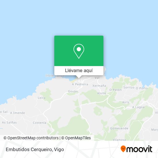 Mapa Embutidos Cerqueiro