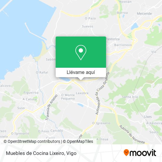 Mapa Muebles de Cocina Lixeiro