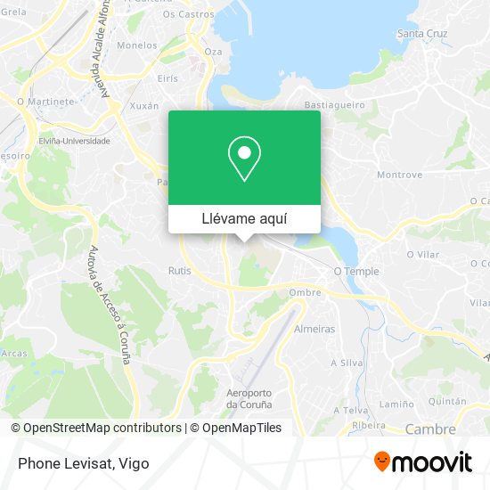 Mapa Phone Levisat