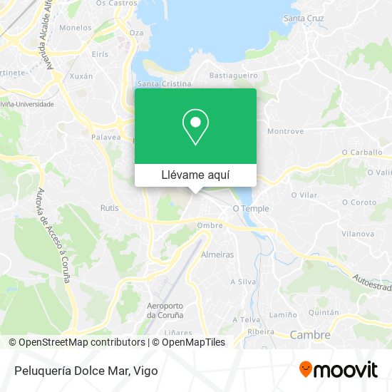 Mapa Peluquería Dolce Mar