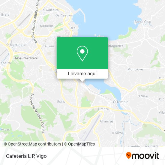 Mapa Cafetería L P