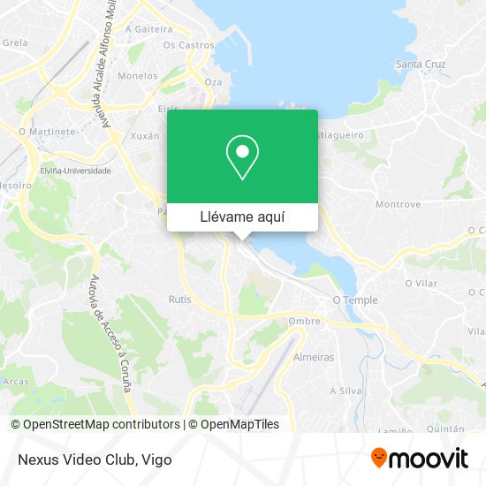 Mapa Nexus Video Club