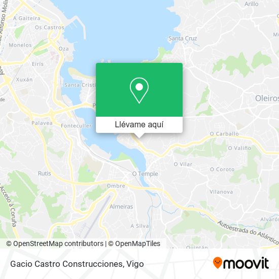 Mapa Gacio Castro Construcciones