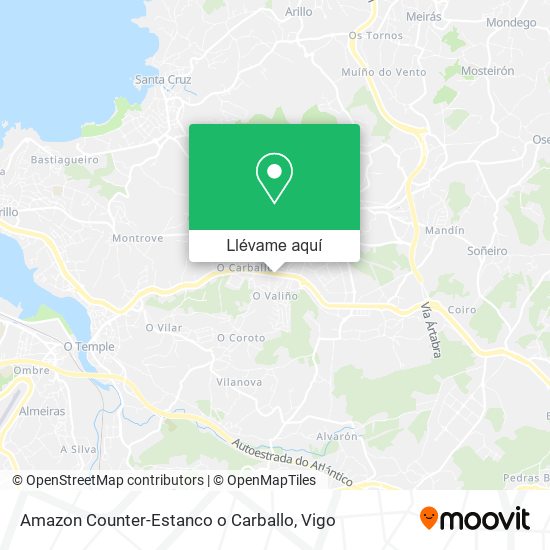 Mapa Amazon Counter-Estanco o Carballo