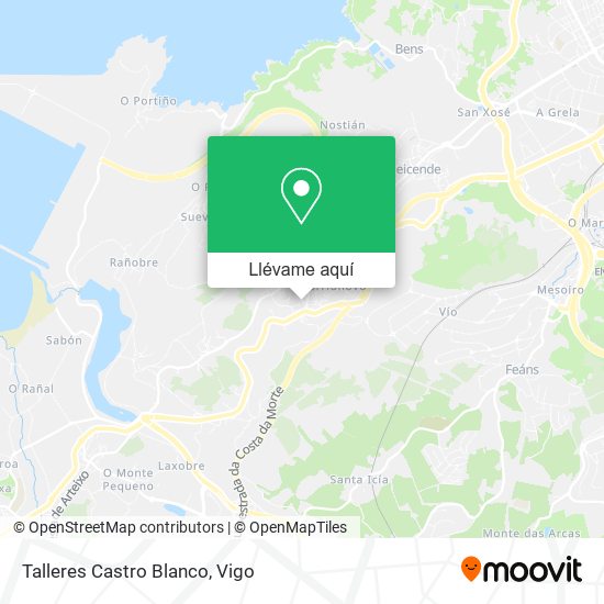 Mapa Talleres Castro Blanco