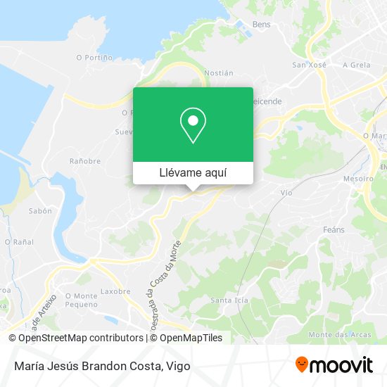 Mapa María Jesús Brandon Costa