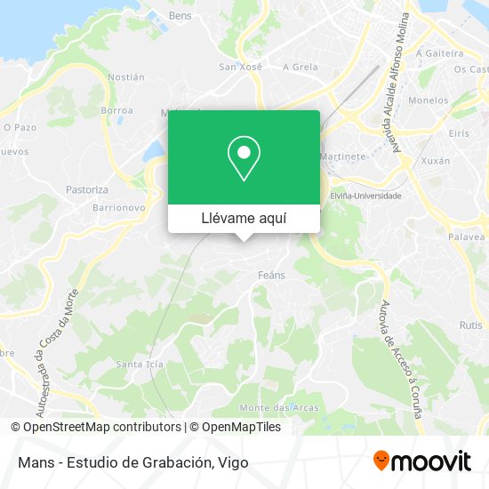 Mapa Mans - Estudio de Grabación