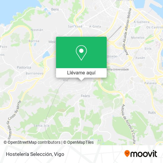 Mapa Hostelería Selección