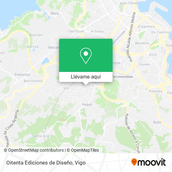 Mapa Oitenta Ediciones de Diseño