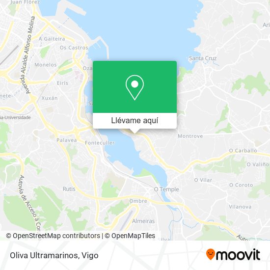 Mapa Oliva Ultramarinos