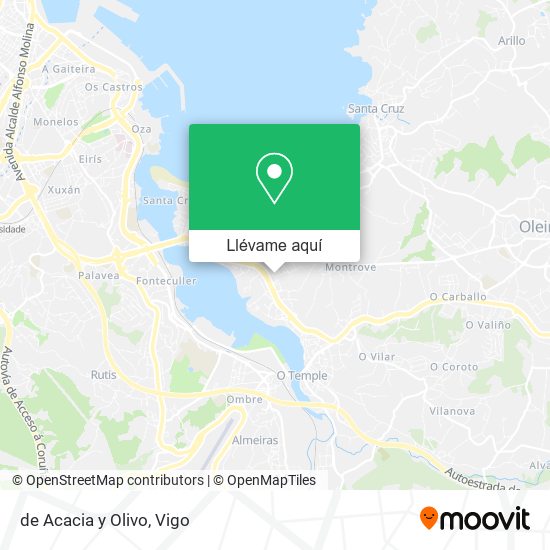 Mapa de Acacia y Olivo