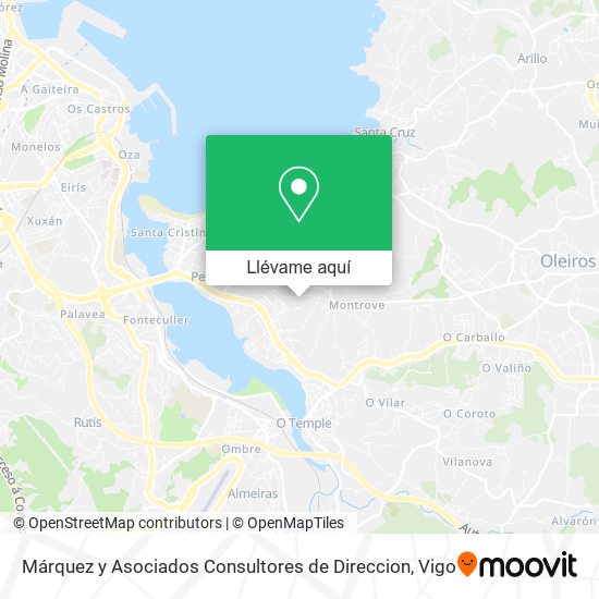 Mapa Márquez y Asociados Consultores de Direccion