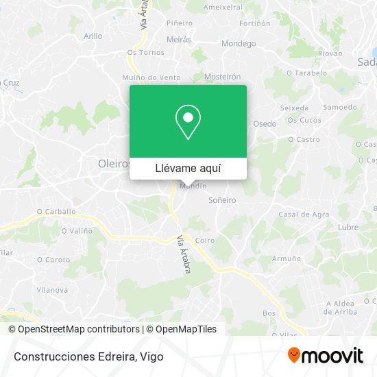 Mapa Construcciones Edreira
