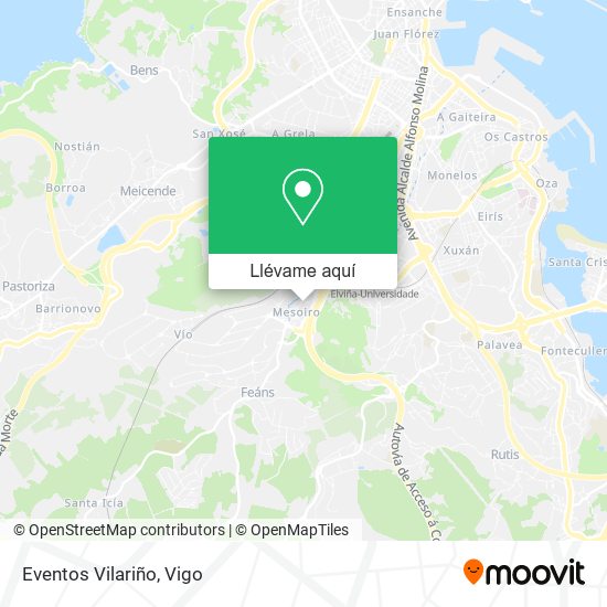 Mapa Eventos Vilariño