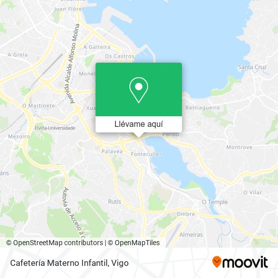 Mapa Cafetería Materno Infantil