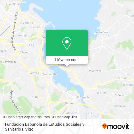 Mapa Fundación Española de Estudios Sociales y Sanitarios