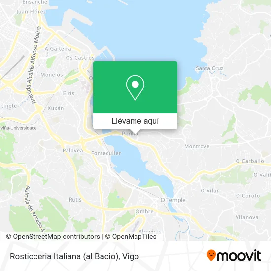 Mapa Rosticceria Italiana (al Bacio)