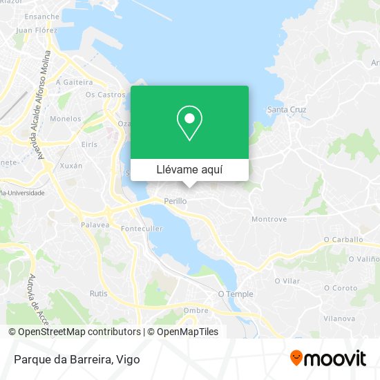 Mapa Parque da Barreira