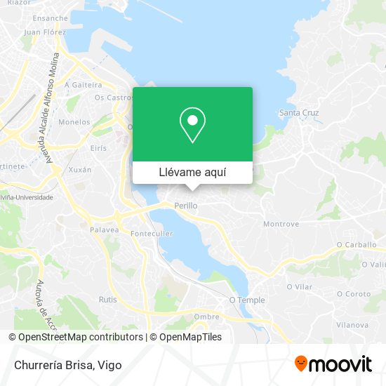 Mapa Churrería Brisa