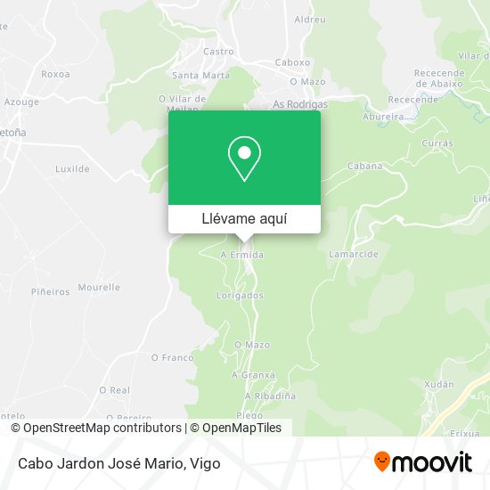 Mapa Cabo Jardon José Mario