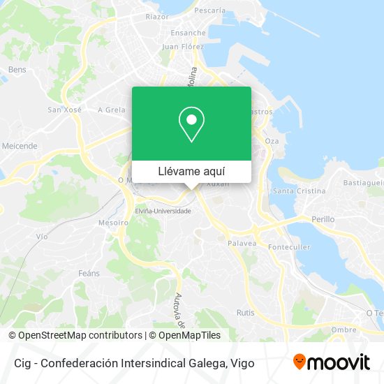 Mapa Cig - Confederación Intersindical Galega
