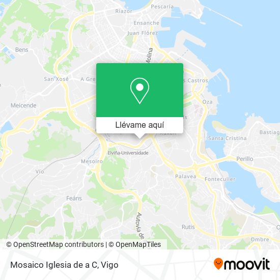 Mapa Mosaico Iglesia de a C