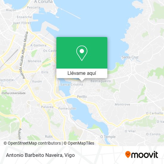 Mapa Antonio Barbeito Naveira