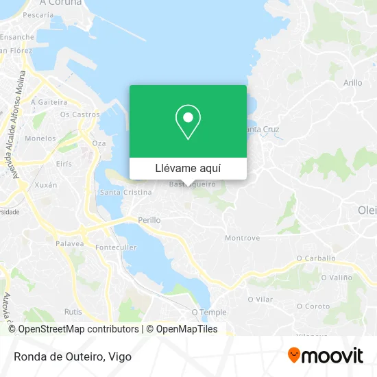 Mapa Ronda de Outeiro