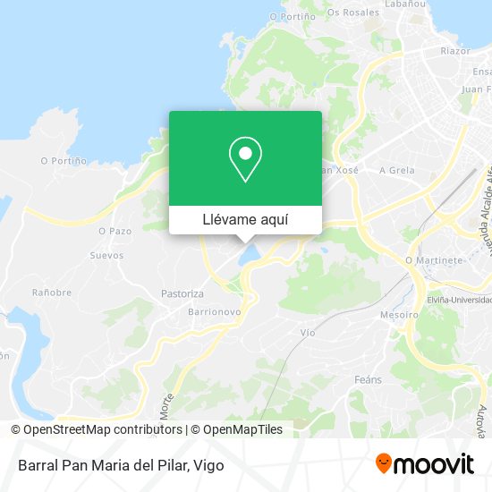 Mapa Barral Pan Maria del Pilar