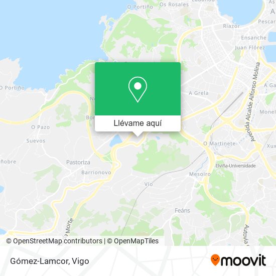 Mapa Gómez-Lamcor