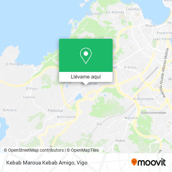 Mapa Kebab Maroua Kebab Amigo