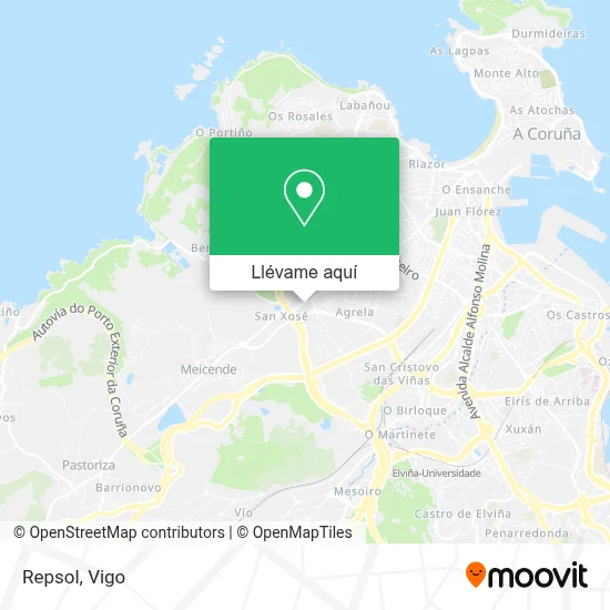 Mapa Repsol