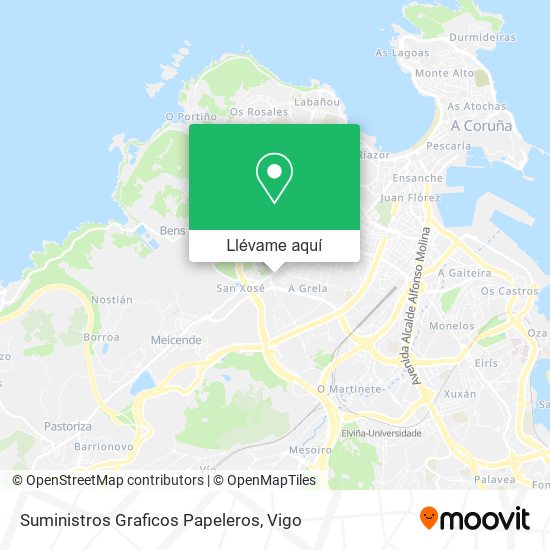 Mapa Suministros Graficos Papeleros