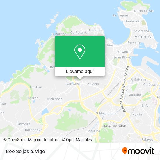 Mapa Boo Seijas a
