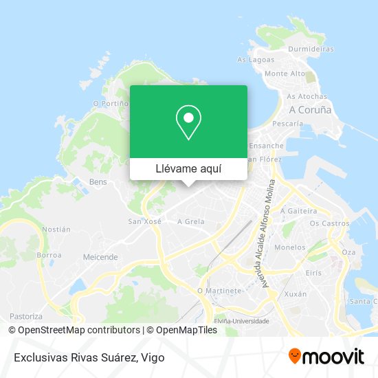 Mapa Exclusivas Rivas Suárez