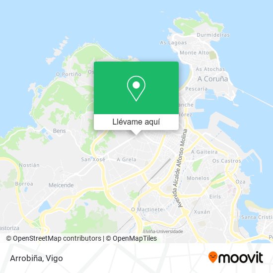 Mapa Arrobiña