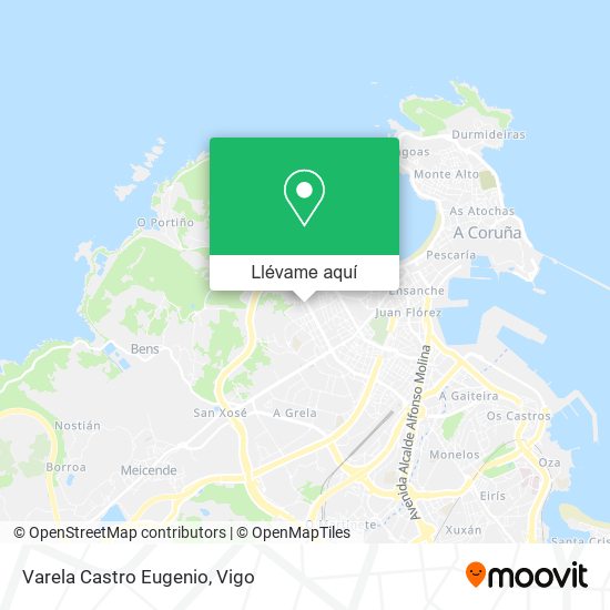 Mapa Varela Castro Eugenio