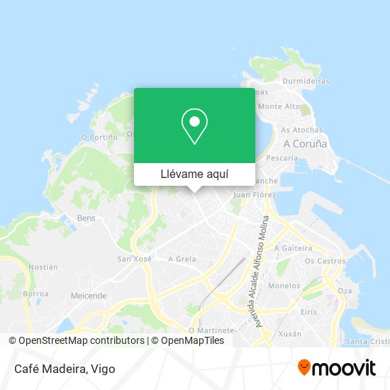 Mapa Café Madeira