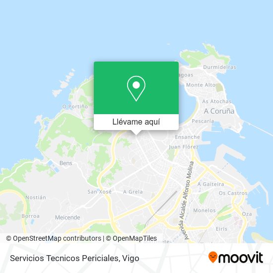 Mapa Servicios Tecnicos Periciales