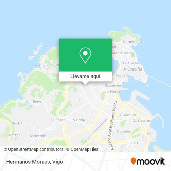 Mapa Hermanos Moraes