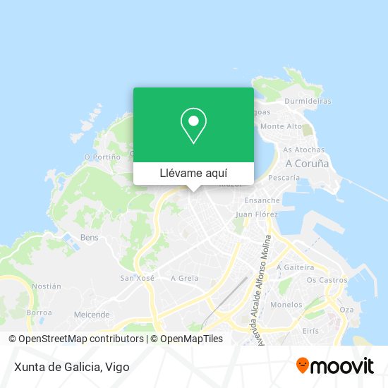 Mapa Xunta de Galicia