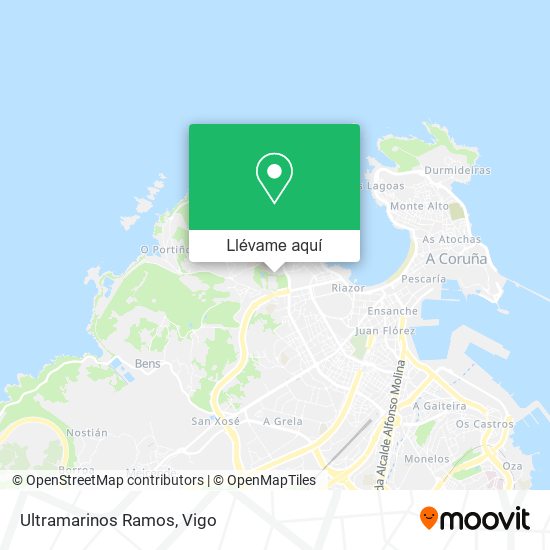 Mapa Ultramarinos Ramos