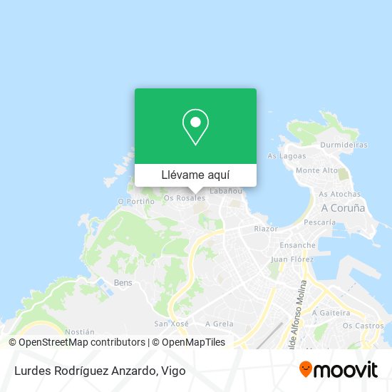 Mapa Lurdes Rodríguez Anzardo