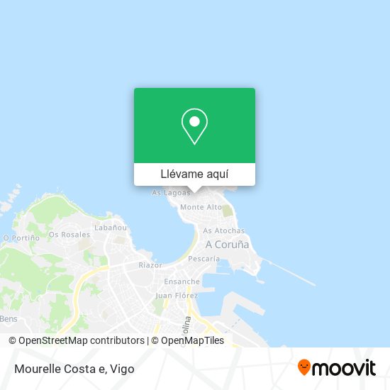 Mapa Mourelle Costa e