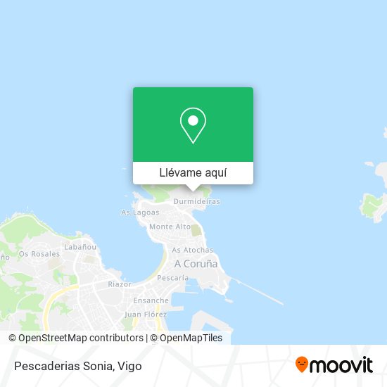 Mapa Pescaderias Sonia